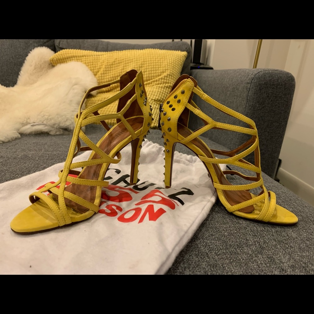 Schultz studded heels